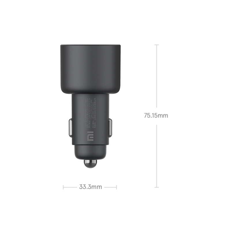 مشخصات شارژر فندکی فست شارژ 100 وات شیائومی مدل 1A1C CC07ZM